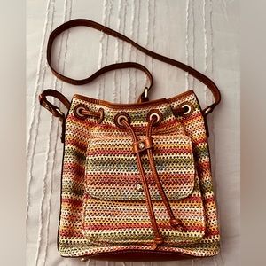 Beautiful Patricia Nash multicolor crossbody/ shoulder bag. Like new with tags.